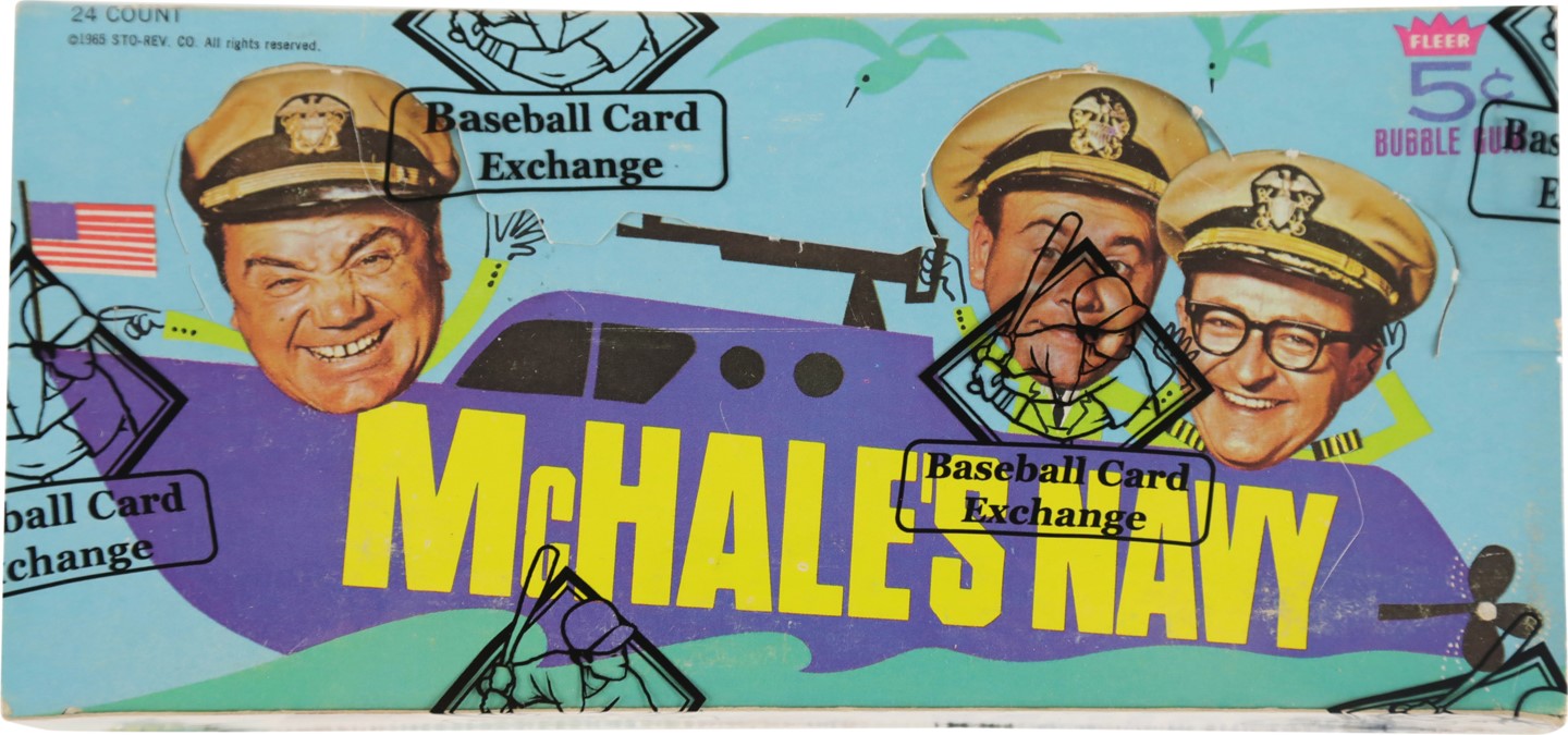 Non-Sports Cards - 1965 Fleer McHale's Navy Unopened Wax Box (BBCE)
