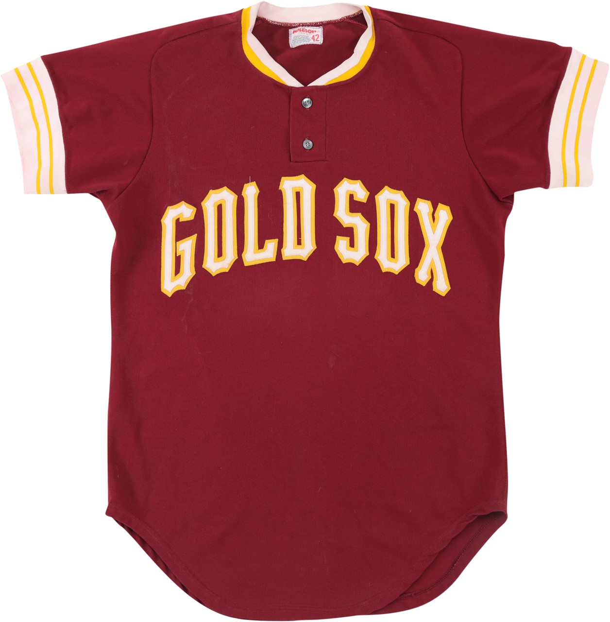 Baseball Equipment - Circa 1986 Gary Sheffield Helena Gold Sox Game Worn Jersey