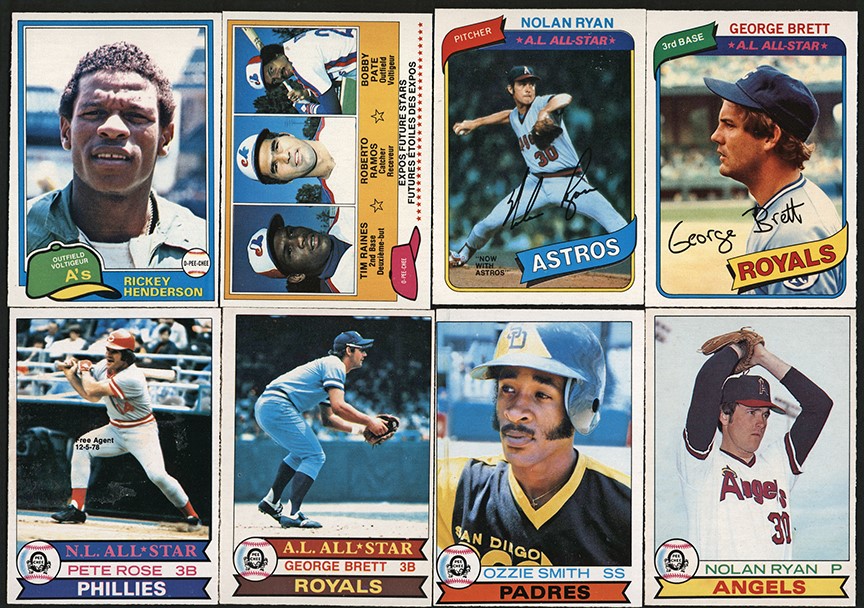 - 1979 1980 & 1981 OPC Baseball Complete Set Collection