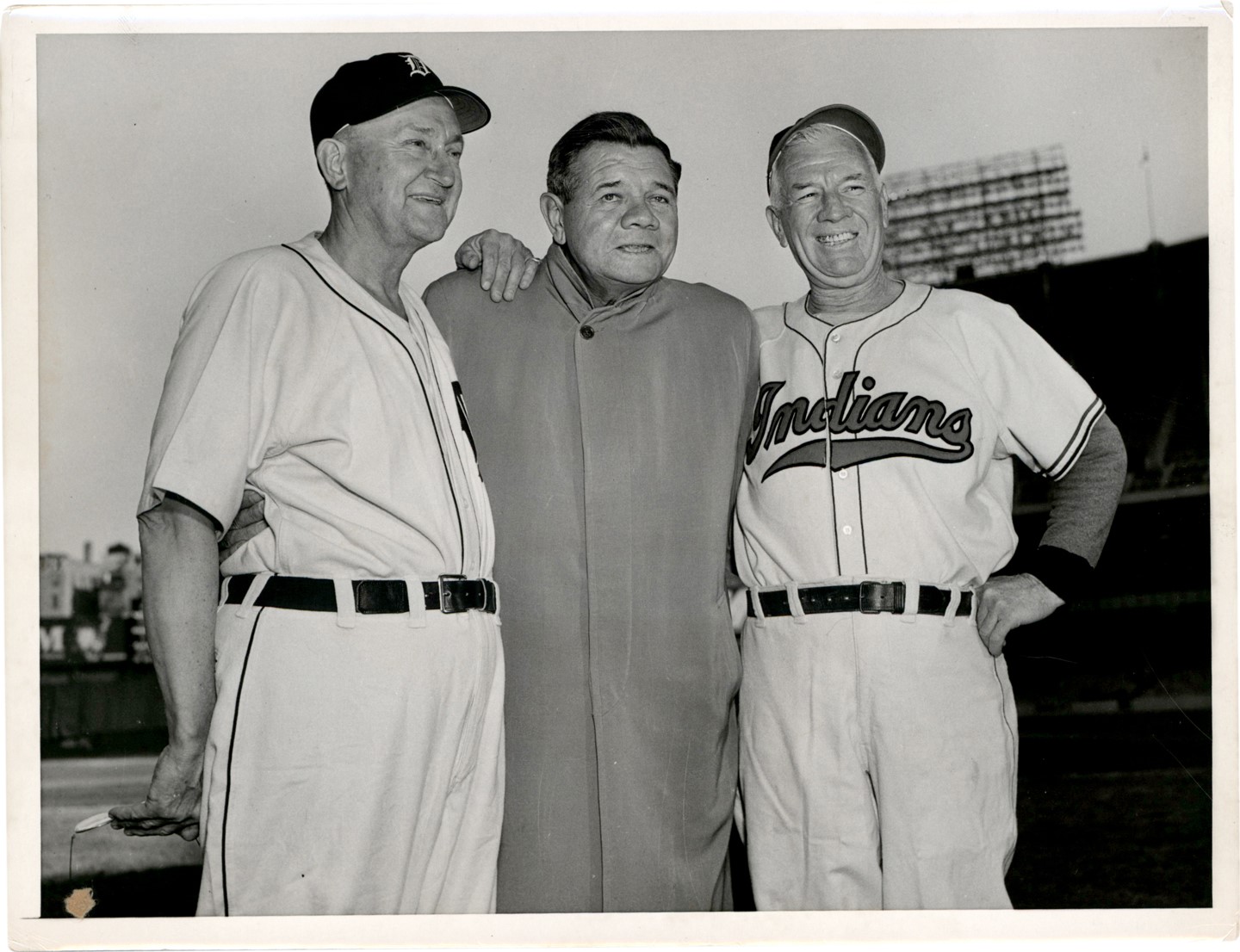 - Babe Ruth, Ty Cobb & Tris Speaker Photograph
