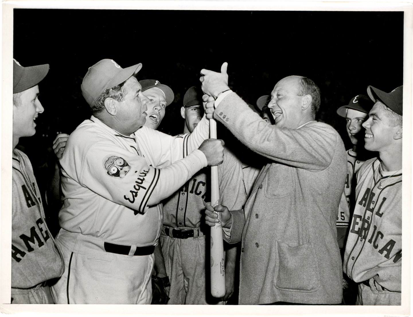 - Babe Ruth & Ty Cobb Photograph