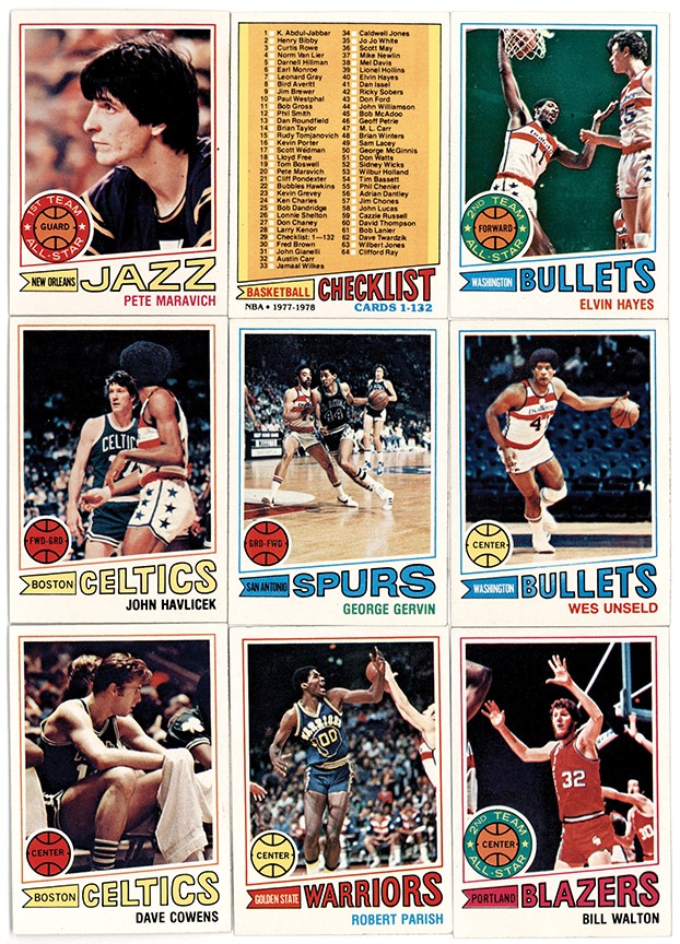 - 1977 Topps Basketball Hobby Fresh Collection (25)