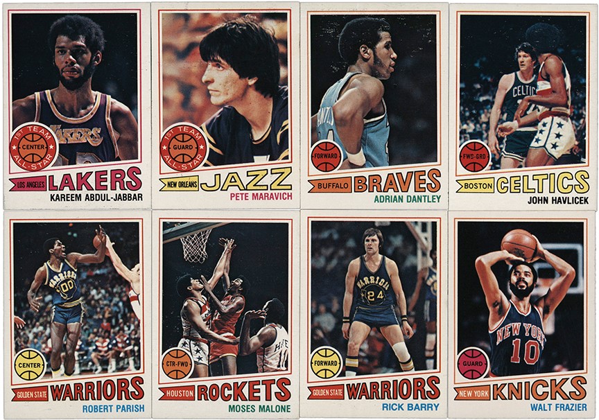 - 1977-1978 Topps Basketball All Star Card Collection (101)
