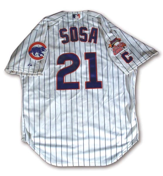 - 2000 Sammy Sosa All-Star Game Worn Jersey