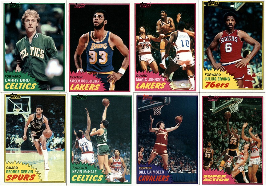 - 1981-1982 Topps Basketball Complete Set (198)