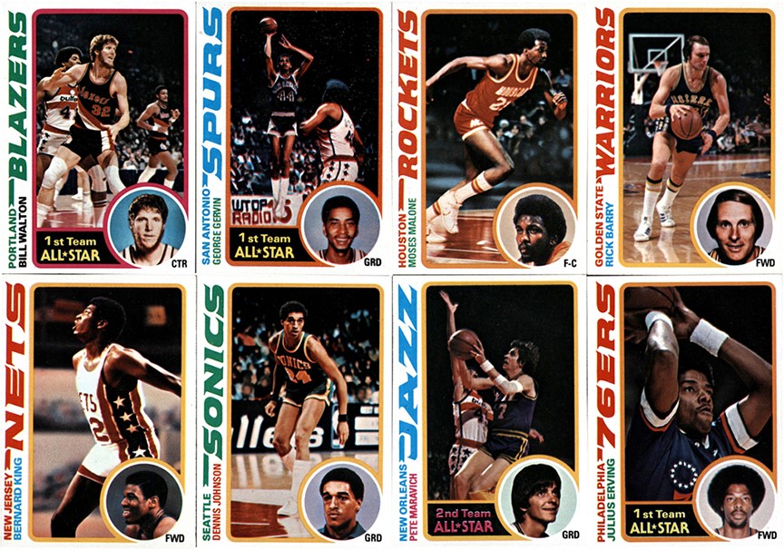- 1978-1979 Topps Basketball Complete Set (132)