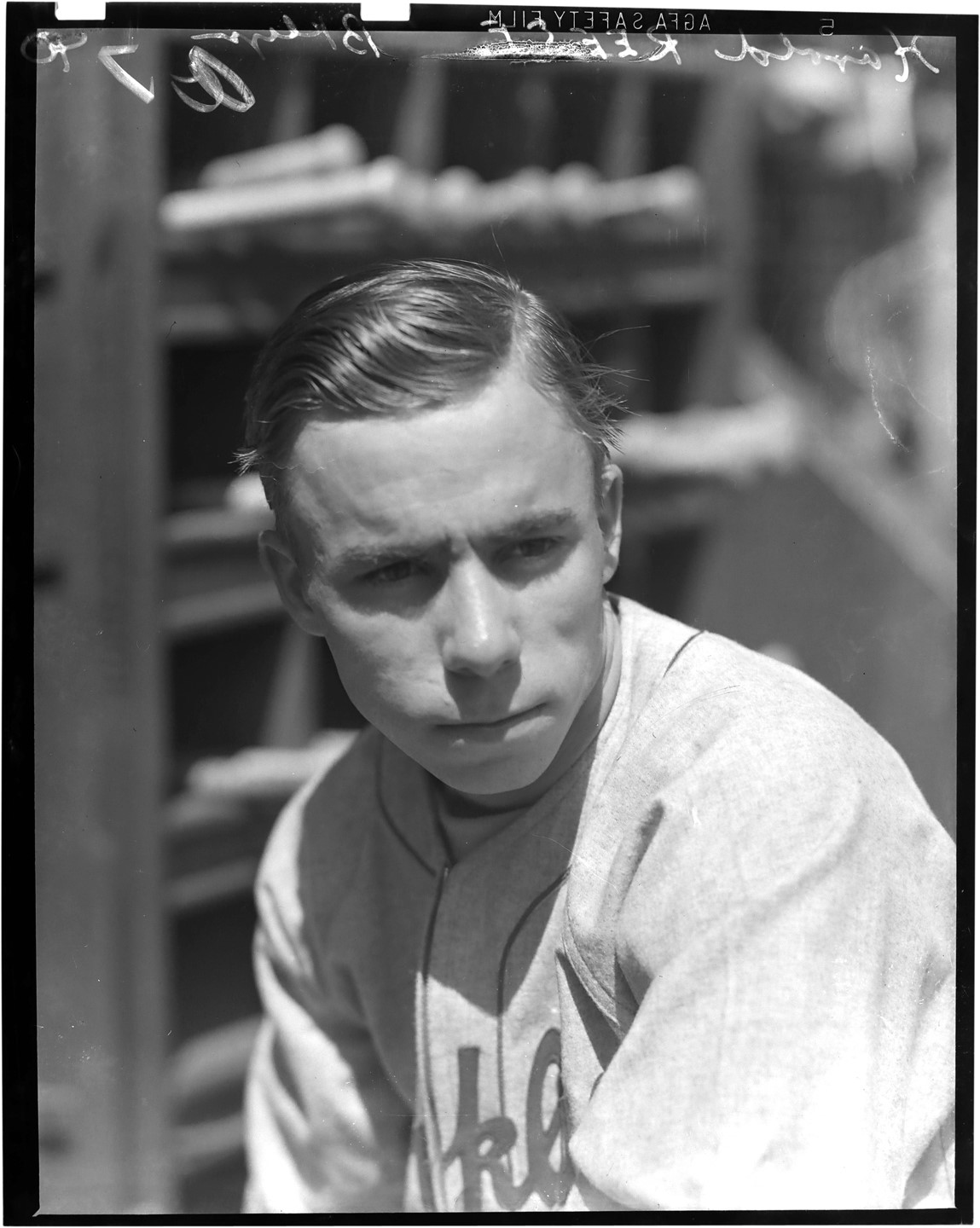 1940 Pee Wee Reese Cellulose Negative by Charles Conlon