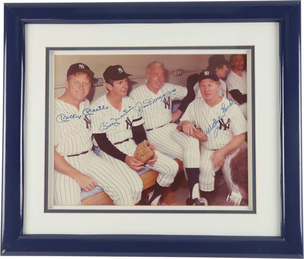 - Mantle, DiMaggio, Ford, Martin Signed Photograph