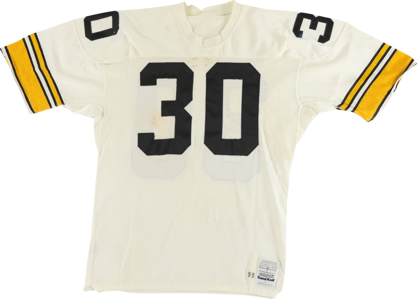 - 1985 Frank Pollard Pittsburgh Steelers Game Worn Jersey