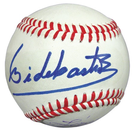 - 2001 Fidel Castro Signed Baseball