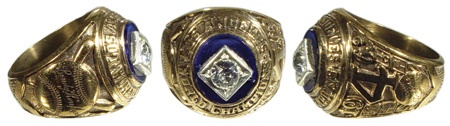 - 1963 Los Angeles Dodgers World Series Ring