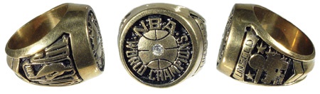 - 1978 NBA World Championship Ring