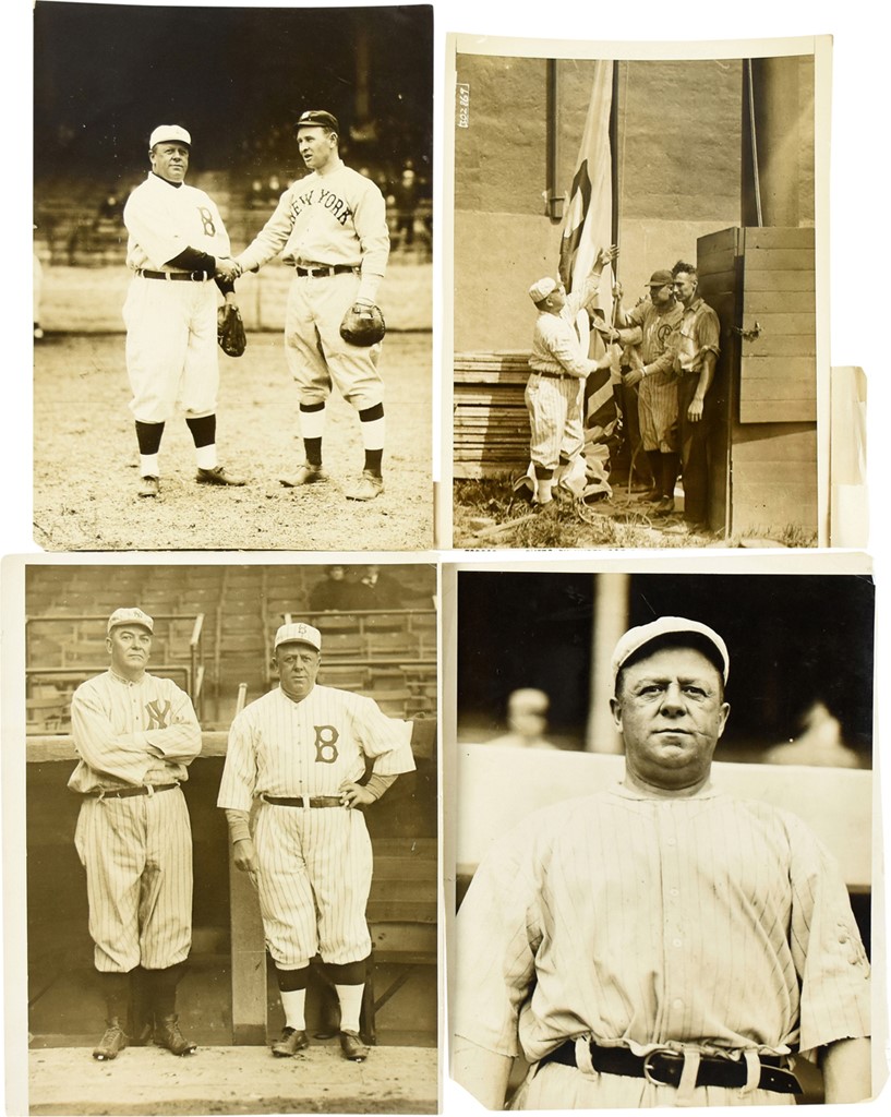 Vintage Sports Photographs - 1910s-20s Wilbert Robinson and Frank Chance Vintage Original Photographs from the Underwood & Underwood Archive (4)