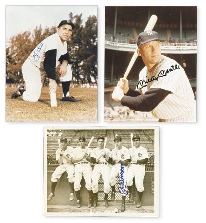 - New York Yankees Greats Autographed Collection (28)