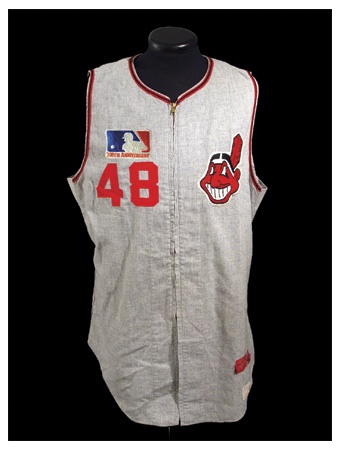 Cleveland Indians - 1969 Sam McDowell Game Worn Road Jersey