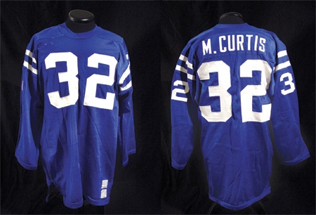 - Mike Curtis Baltimore Colts Game Worn Jersey