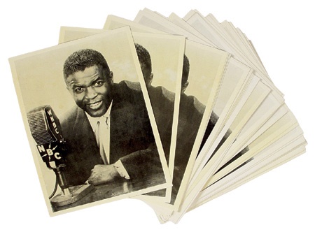 - 1950’s Jackie Robinson Radio Show Postcards (101)