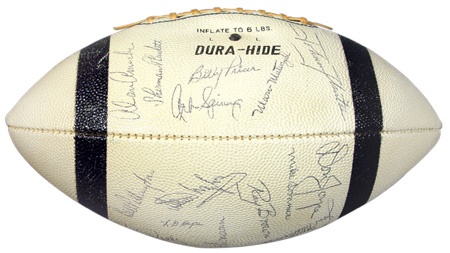 - 1959 Baltimore Colts Signed Football