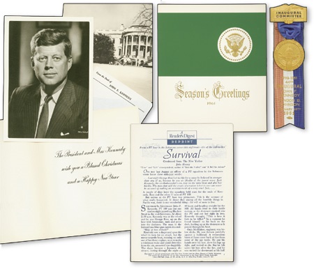 - John F. Kennedy Collection with Ribbon (6)