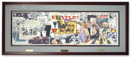 - Beatles Print Signed by Pete Best & Klaus Voormann