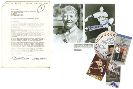 Mantle and Maris - Mickey Mantle Signature Collection (20)