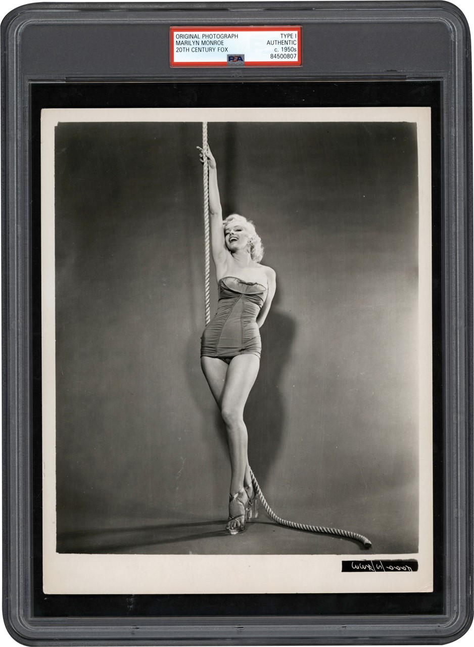 1950s Marilyn Monroe 20th Century Fox Publicity Photograph (PSA Type I)