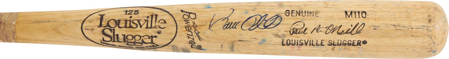 Baseball Equipment - 1986-1989 Paul O'Neill Rookie-Era Cincinnati Reds Game Used Bat