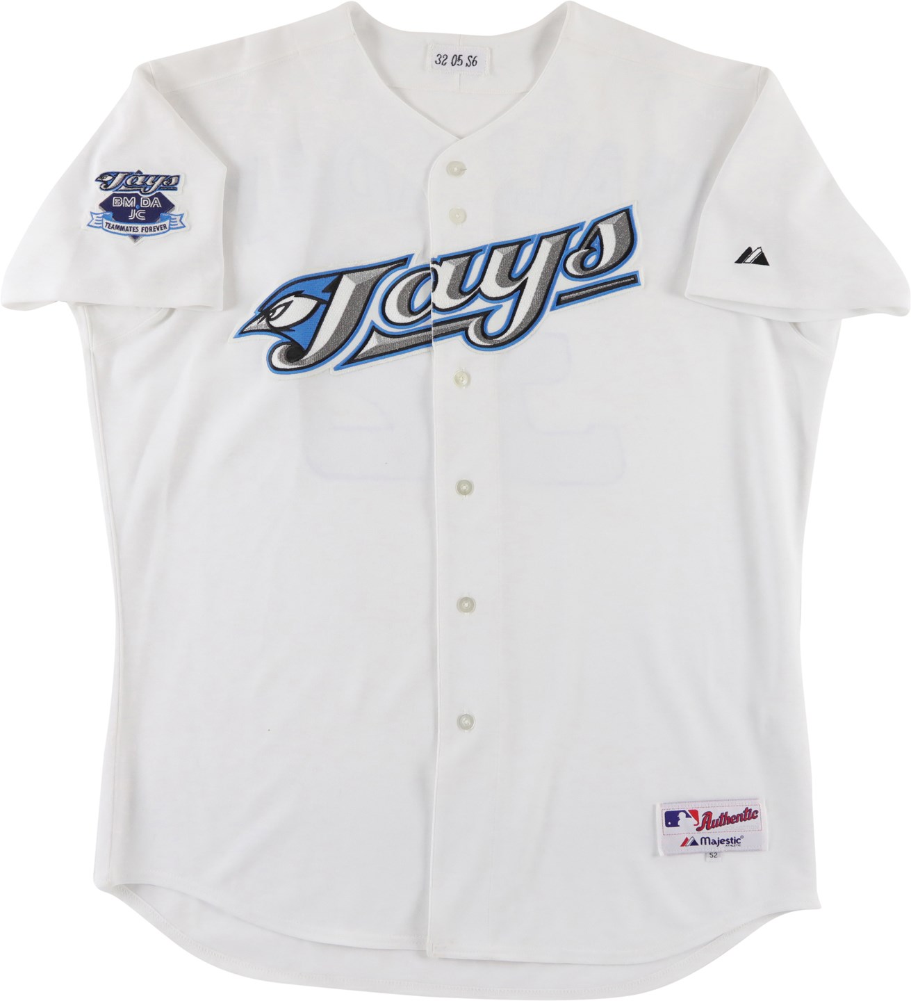 Baseball Equipment - 2005 Roy Halladay Toronto Blue Jays Signed Game Worn Jersey