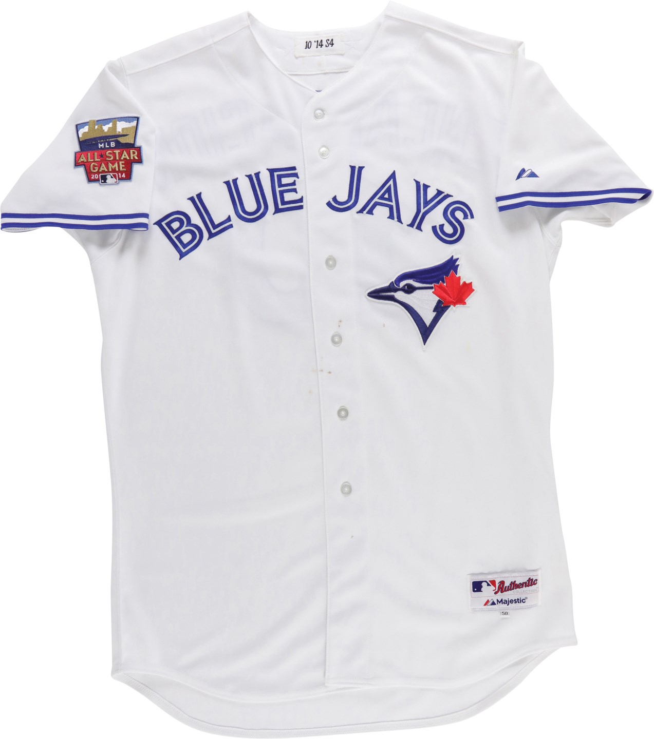 Baseball Equipment - 2014 Edwin Encarnacion "All Star" Toronto Blue Jays Signed Game Jersey