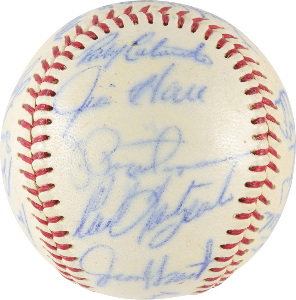 Baseball Autographs - 1965 American League All Star Team-Signed Baseball