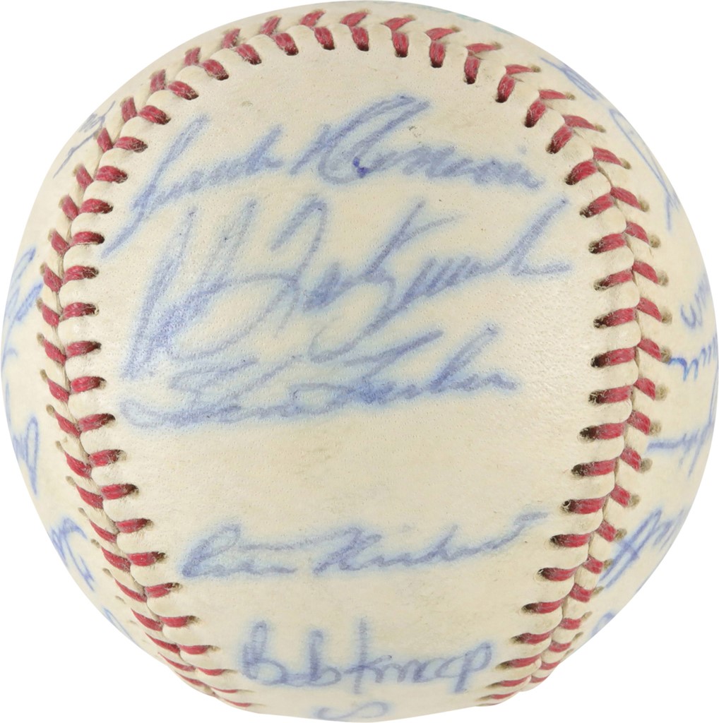 Baseball Autographs - 1966 American League All Star Team-Signed Baseball