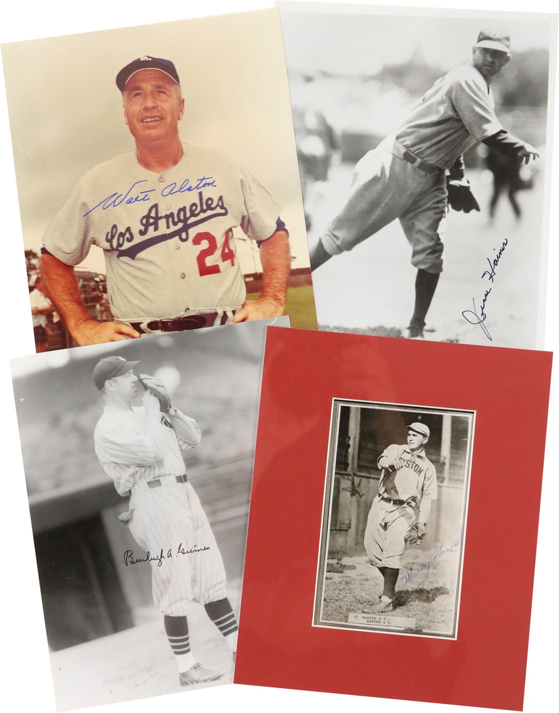 Baseball Autographs - Large Hall of Famer Signed Photograph Collection (94 Different)