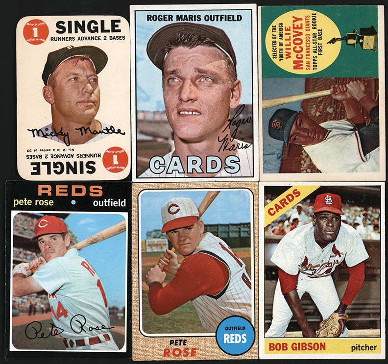 1952-1980 Topps Shoe Box Collection (181) Mostly Stars