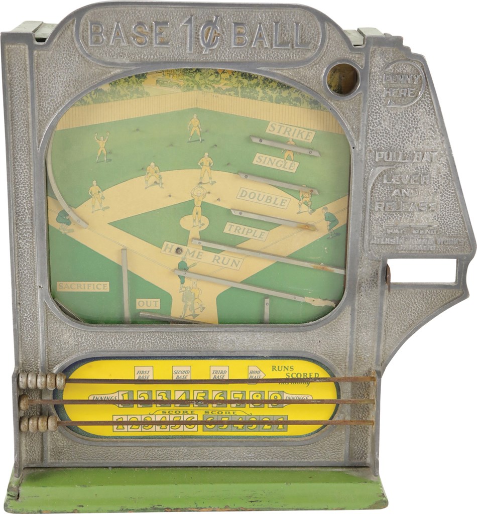 Circa 1930 Atlas Indicator Works Baseball Game