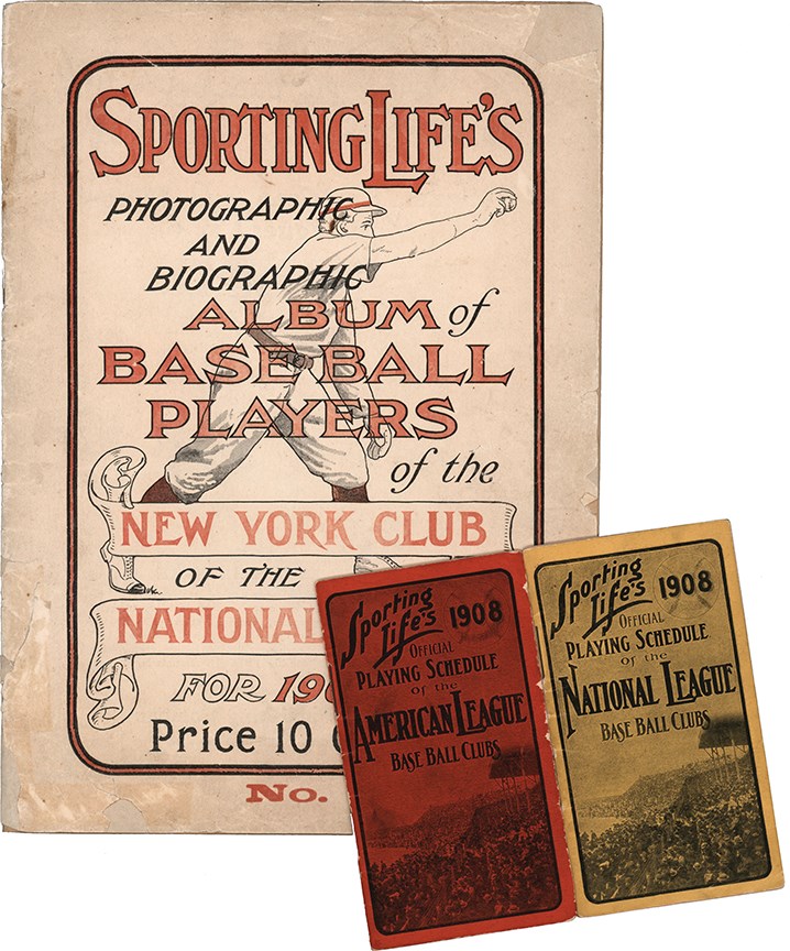 - 1906-1908 "Sporting Life" Publications with W600 and W601 Advertising