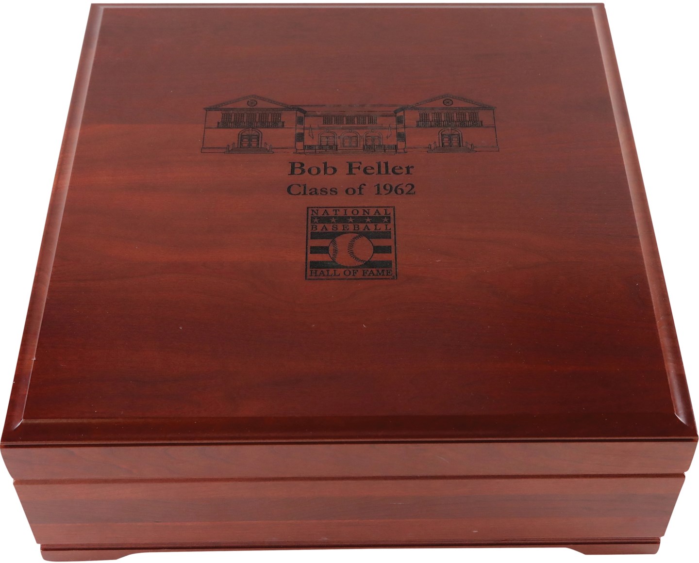 - Bob Feller Baseball Hall of Fame Presentational Box