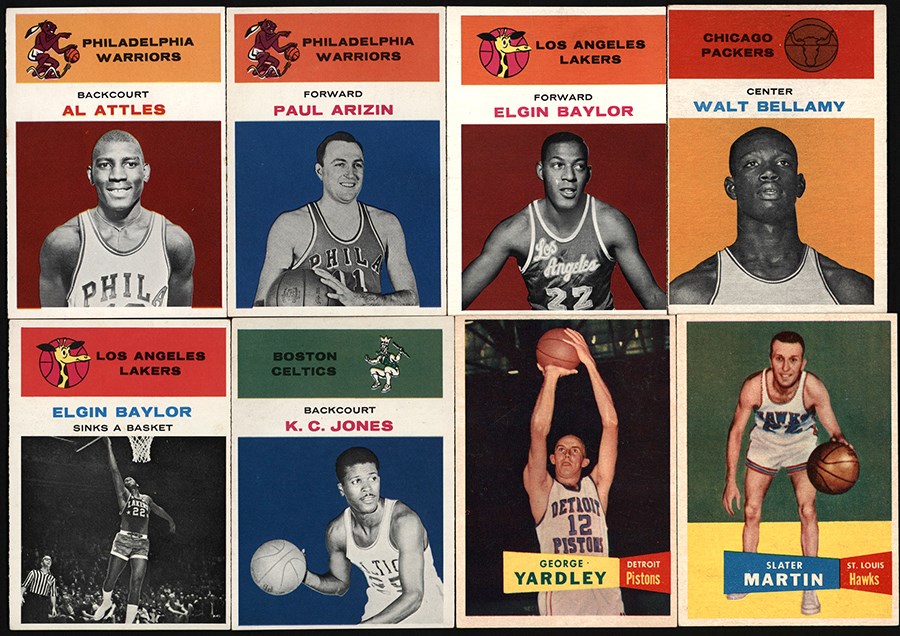 Basketball Cards - 1951-1989 Basketball Collection w/Signed Cards (23)