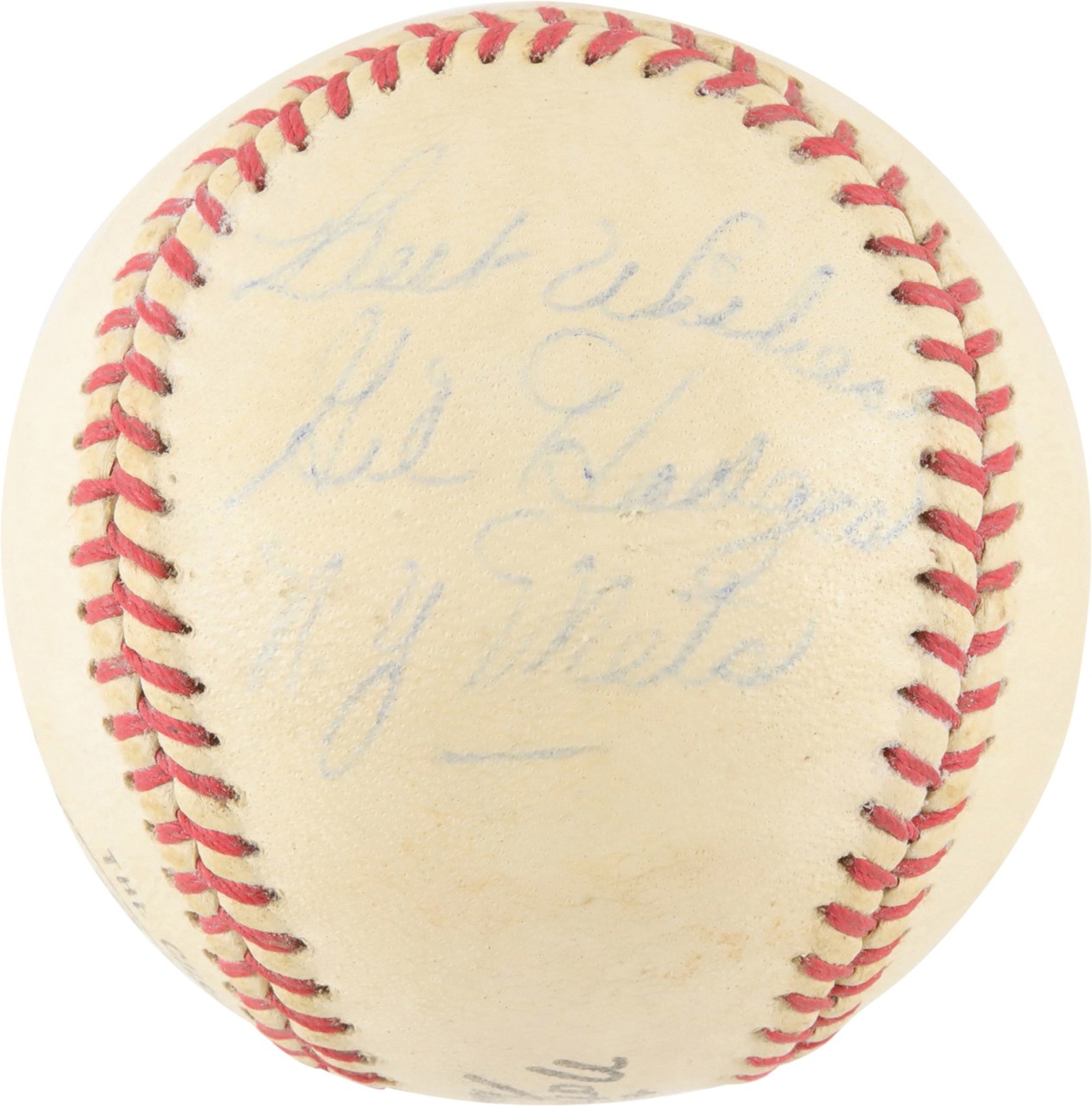 Baseball Autographs - 1960s Gil Hodges "NY Mets" Single Signed Baseball (JSA)