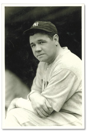 Babe Ruth Photo (4x6”) by George Burke