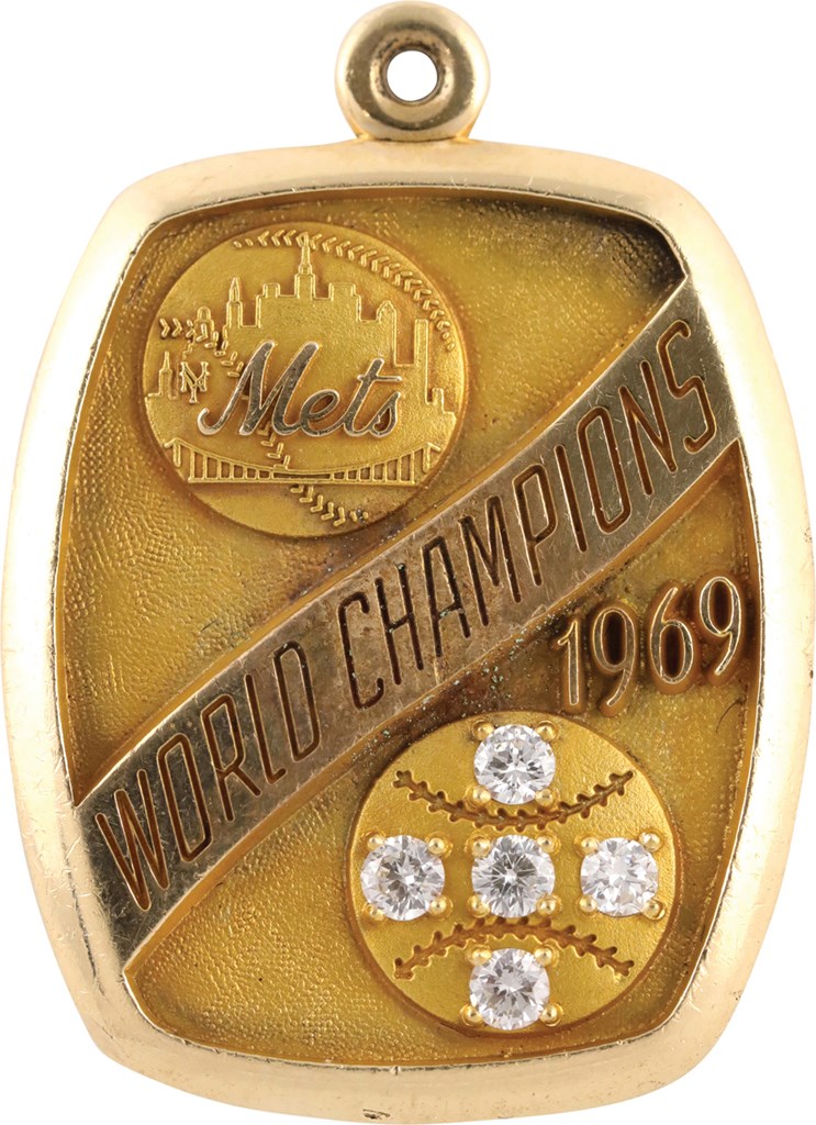 - 1969 New York Mets World Series Pendant