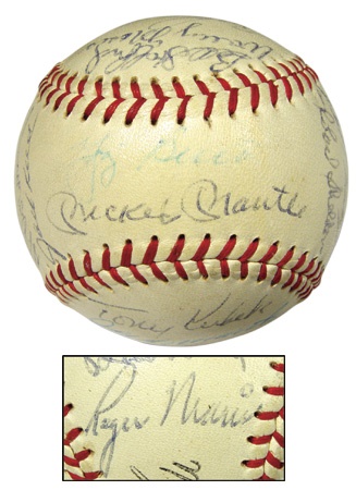 - 1961 New York Yankees World Series Team Signed Baseball