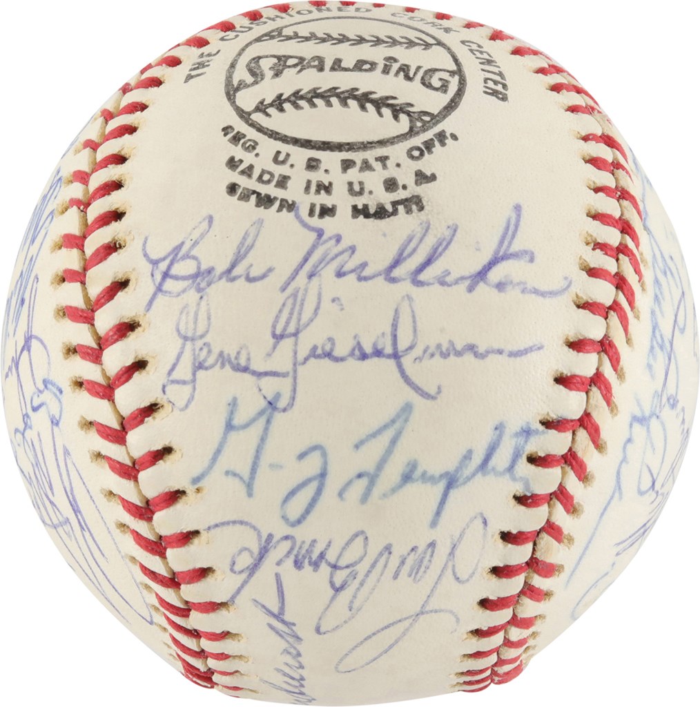 Baseball Autographs - High Grade 1976 St. Louis Cardinals Team-Signed Baseball