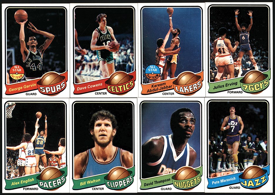 - 1979-1980 Topps Basketball High Grade Complete Set (132)