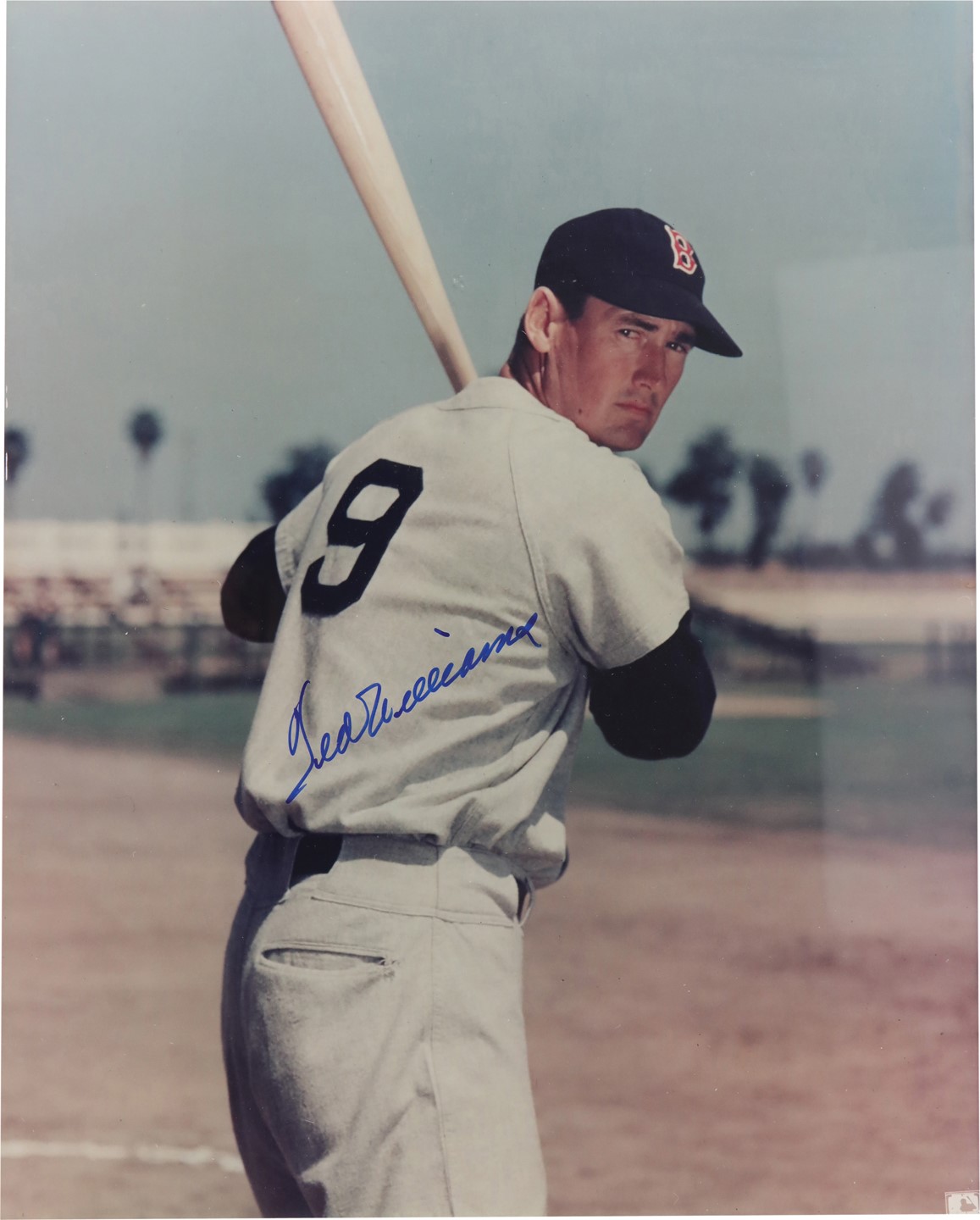 Baseball Autographs - Ted Williams Signed 16x20" Photograph (PSA)