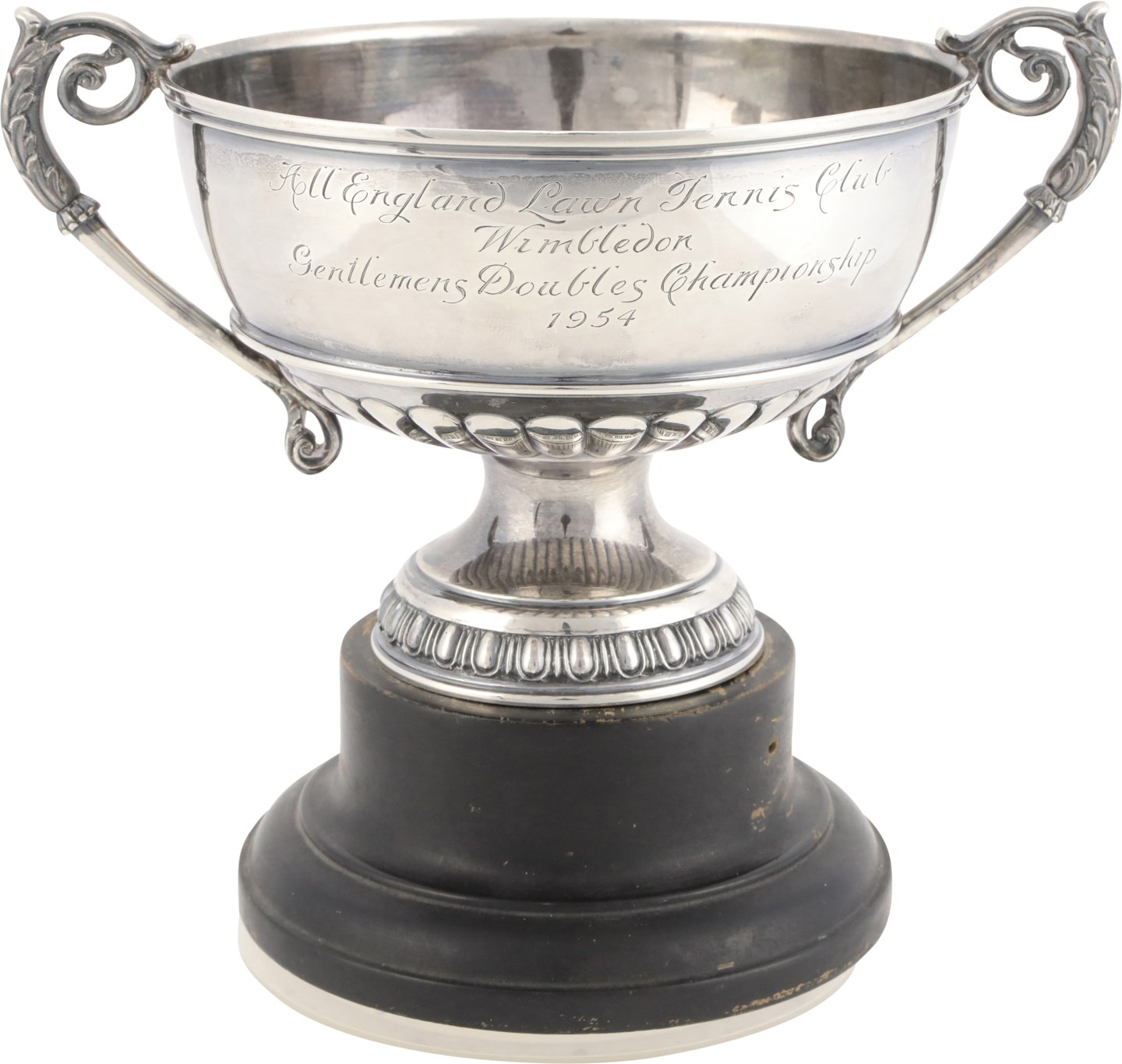 Olympics and All Sports - 1954 Wimbledon Doubles Championship Trophy Presented to Mervyn Rose