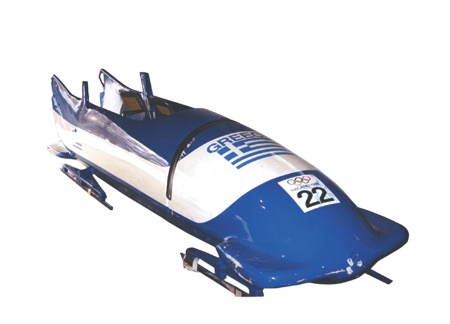 - 1998 Winter Olympics Bobsled Used by Greece