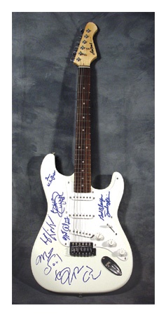 - Blues Greats Signed Guitar