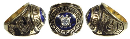 - 1983 Don Mattingly Columbus Clippers International League Champions Ring