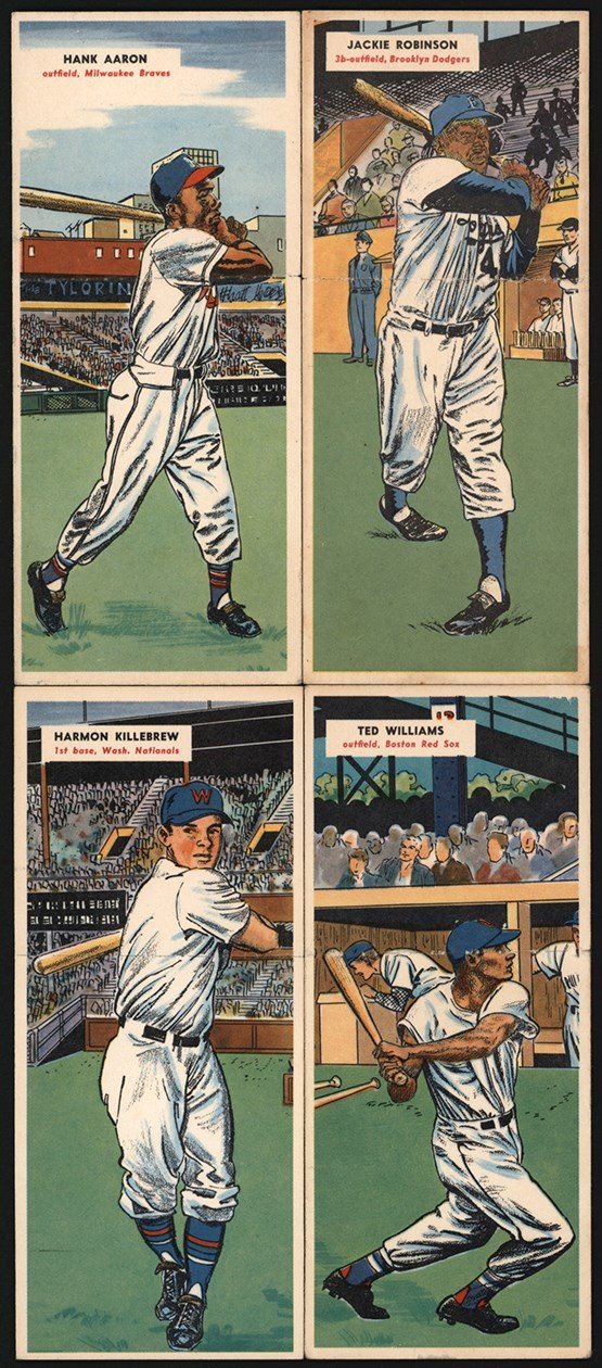 - 1955 Topps Baseball Doubleheader Complete Set (66)