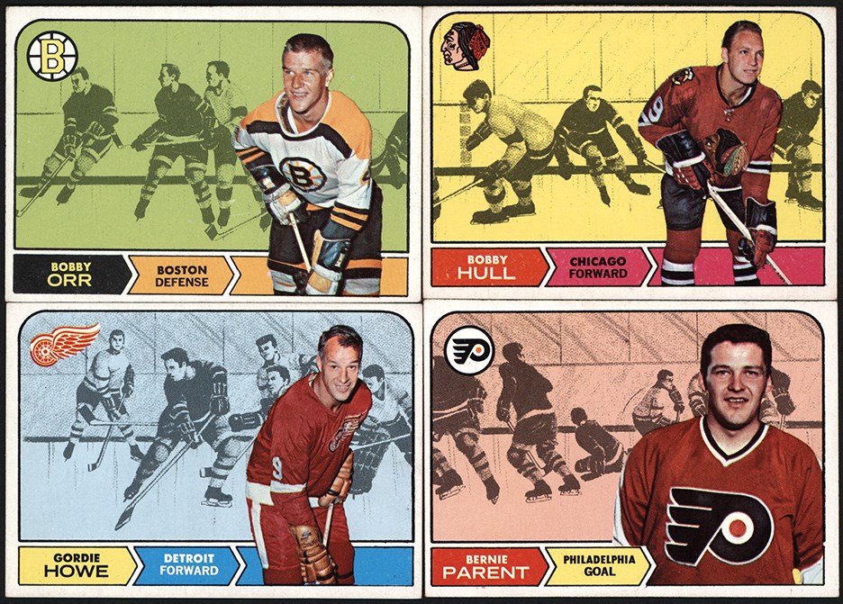 - 1968-1969 Topps Hockey Complete Set (132)